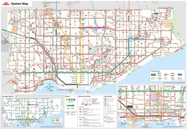 Toronto transportkaart
